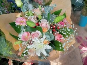 送別用の花束｜「花省」　（山形県山形市の花キューピット加盟店 花屋）のブログ